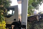 Vážná dopravní nehoda v Dolních Hořicích na Táborsku
