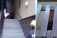 Agresivní kozel útočil na každého a turisty nechtěl pustit do budovy: Zalekl se až hasičů