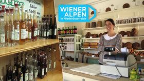 Dolní Rakousko je krajem rodinných farem: Ochutnejte vinné pečivo i farmářské produkty.