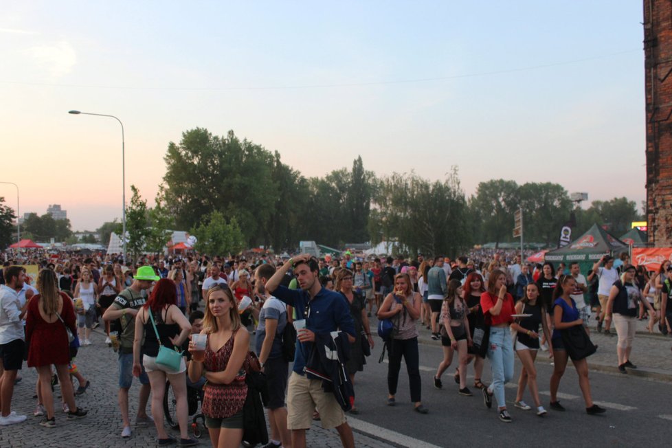 Hudební festival Colours of Ostrava se těší velkému zájmu návštěvníků