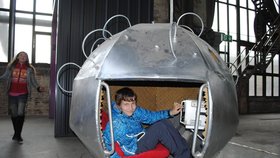 Michal (12) si na vlastní kůži vyzkoušel pocity kosmonautů.