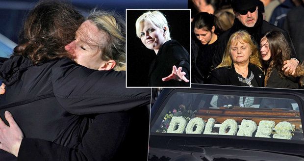 Pohřeb Dolores z The Cranberries: Partner, maminka s vnoučaty a exmanžel se sešli nad rakví
