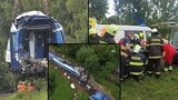 Srážka vlaků: Strojvedoucí před srážkou brzdil! Technika byla v pořádku