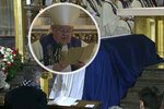 Duka na mši za Schwarzenberga: Kardinál promluvil o poslední setkání na Dřevíči