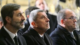 Pohřeb kardinála Dominika Duky: Andrej Babiš (15.11.2025)