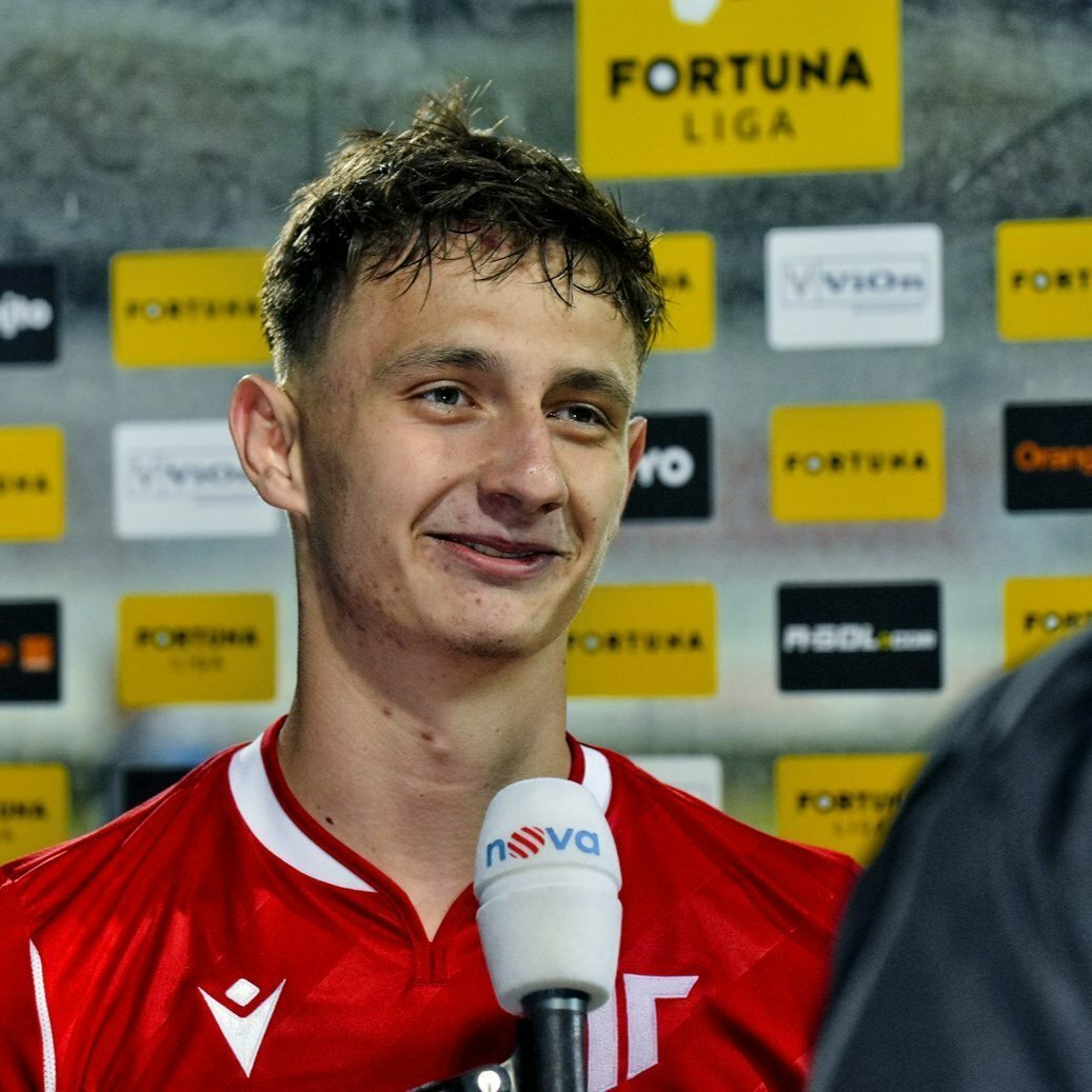 Talentovaný fotbalista Dominik Hollý