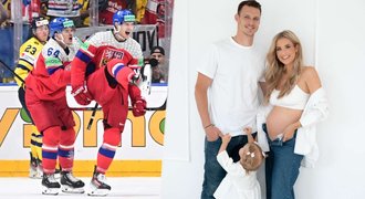 Hokejista Kubalík září štěstím: Manželka je znova těhotná! Hokejista Kubalík září štěstím: Manželka je znova těhotná!