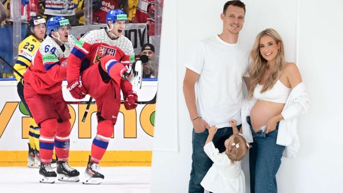 Hokejista Kubalík září štěstím: Manželka je znova těhotná! Hokejista Kubalík září štěstím: Manželka je znova těhotná!