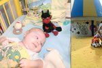 Maličký chlapec z Ostravy Dominik (2) od 6 týdnů života bojuje se zákeřnou leukemií. Čeká ho ozařování a pak transplantace kostní dřeně...