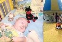 Nejstatečnější miminko Česka Dominik (2): Týden v narkóze a ozařování
