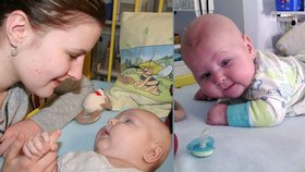 Od kolébky bojuje o život! Malý Dominik Němec z Ostravy má už od dvou měsíců akutní lymfoblastickou leukémii.