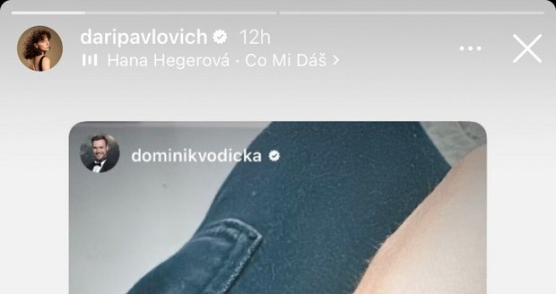 Dominik Vodička se pochlubil novým tetováním na zápěstí od Dariji Pavlovičové.
