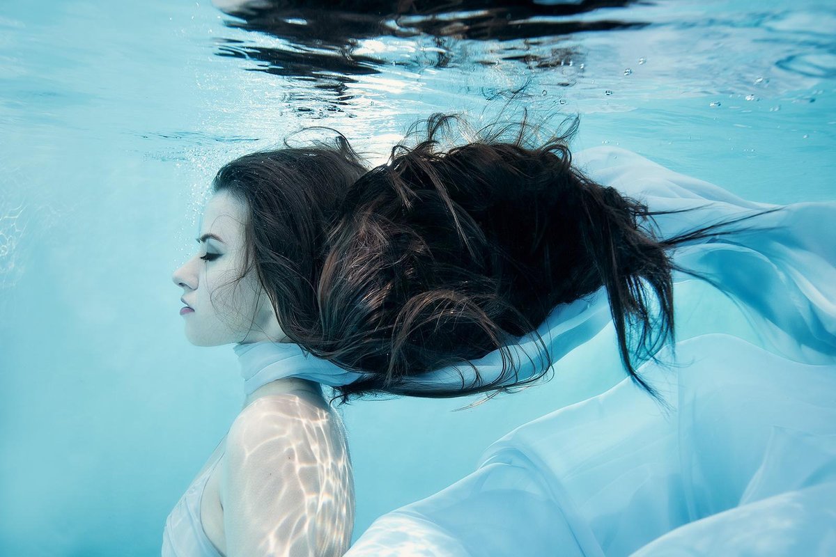 Dominika Branišová fotila pod vodou