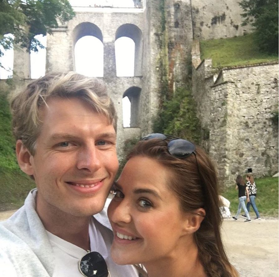 Dominika Býmová s manželem Erichem