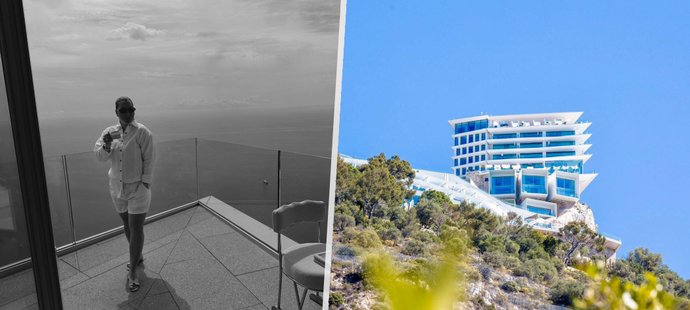 Dominika Cibulková si pro svou zvolila jeden z nejpřepychovějších hotelů v Evropě – The Maybourne Riviera v Monaku.