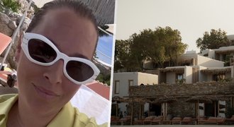 Cibulková na luxusní dovolené s manželem: Romantika v řeckém ráji!