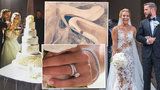 Luxusní svatba Dominiky Cibulkové: Róba a šperky za 9 milionů, VIP hosté a veselka na zámku 