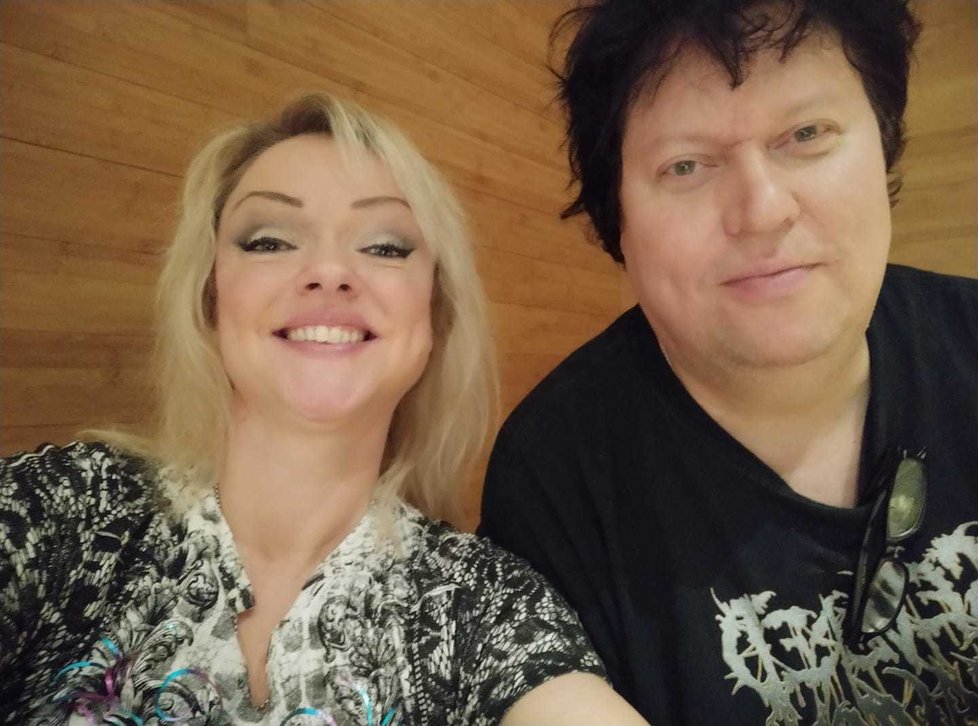 Dominika Gottová a Timo Tolkki během úterního setkání