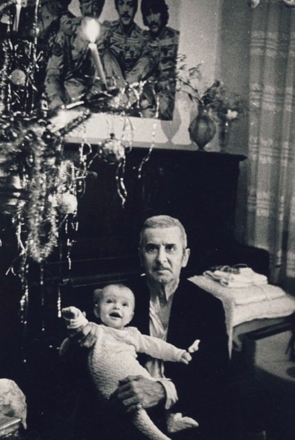 Dominika Gottová s dědečkem