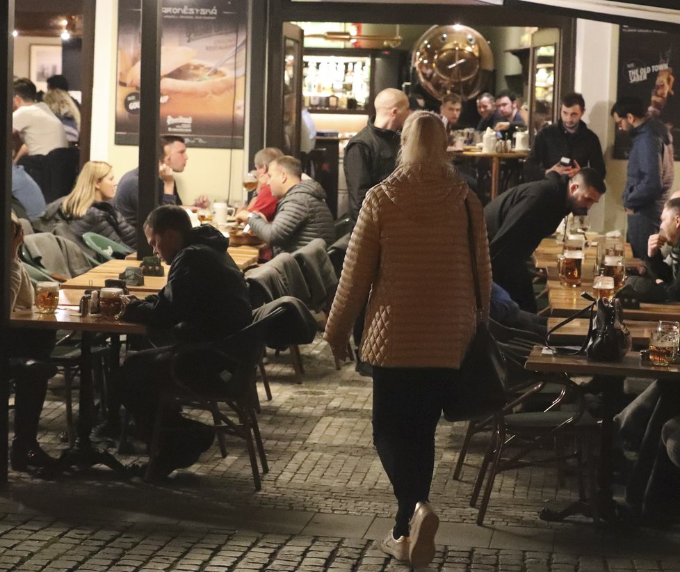 Dominika Gottová vyrazila po příletu a ubytování do centra Prahy.