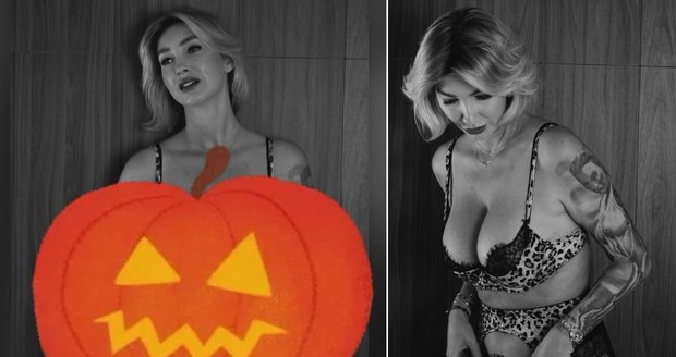 Halloweenská provokace podle Dominiky Mesarošové
