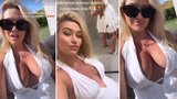 Dominika Myslivcová nesmutní: Těhotenská kila v sexy šatech!