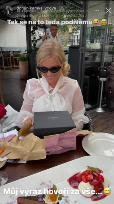Dominika Myslivcová dostala k narozeninám luxusní hodinky