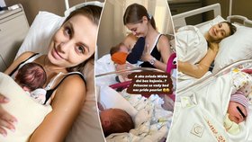 Dominika Stará popsala porod: A jak řeší kojení dvou dětí?