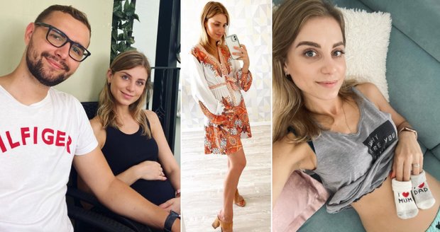 Těhotná Dominika Stará