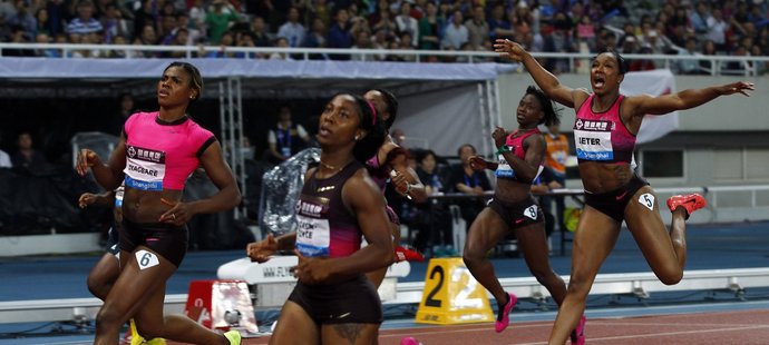 Jamajská sprinterka Dominique Blakeová nesmí kvůli dopingu šest let závodit (ilustrační foto)
