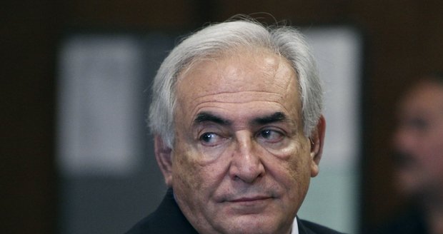 Strauss-Kahn u soudu.