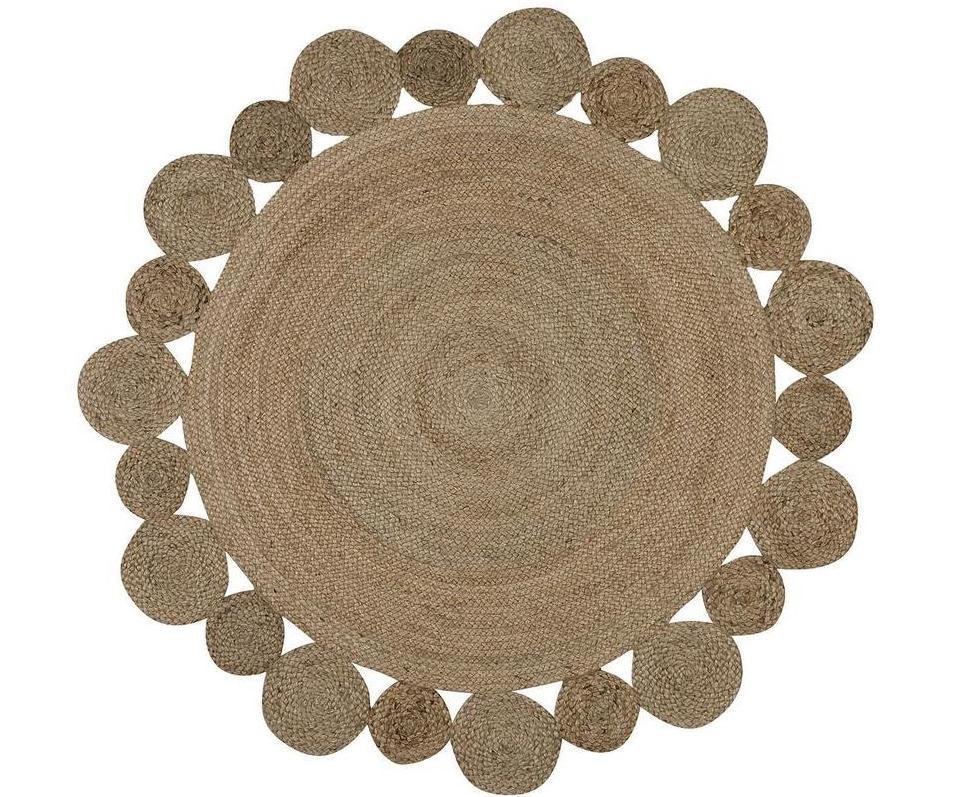 Kulatý koberec z juty v boho stylu Niago, ručně vyrobený, 2999 Kč, westwingnow.cz