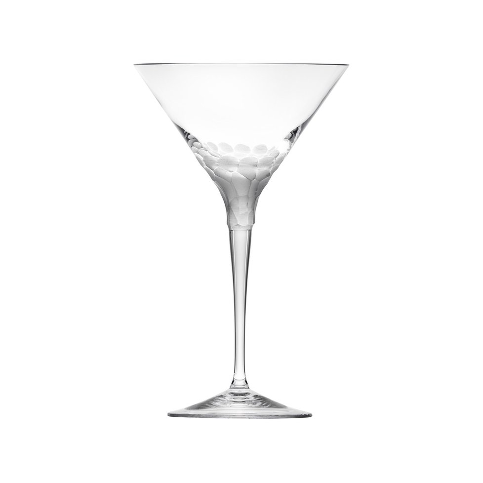 Sklenička na víno či martini Fluent, 2600 Kč, moser.com