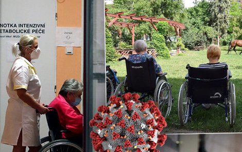 Domovy pro seniory „drží“ dobrovolníci. V Česku přibývá 1600 nakažených důchodců denně