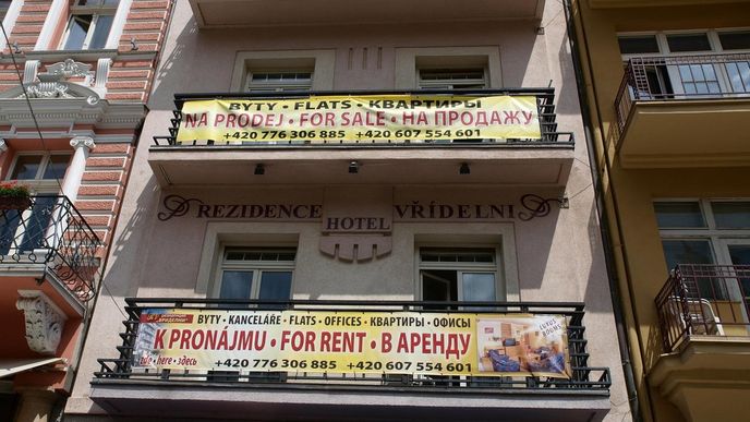 Domy a hotely na prodej nebo pronájem v Karlových Varech.