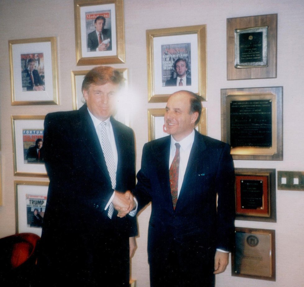 Donald Trump a Adnan Khashoggi