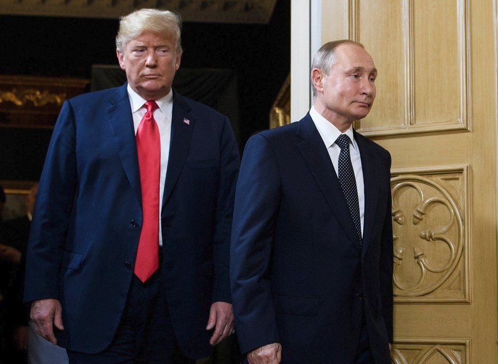 Donald Trump a Vladimír Putin