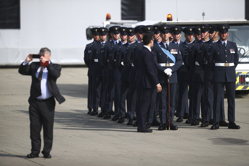 Americký prezident Donald Trump přiletěl do Londýna (3.6.2019)