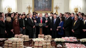 Donald Trump je známý milovník fast foodů.