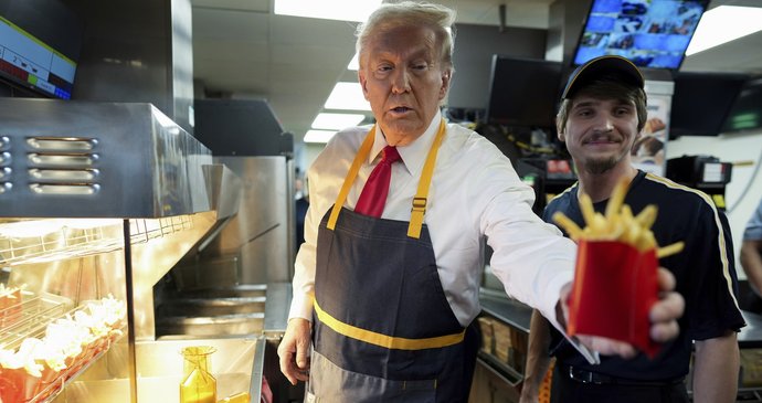 Donald Trump je známý milovník fast foodů.