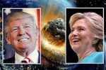 Radši srážku s meteoritem než Trumpa nebo Clintonovou v Bílém domě, myslí si mladí Američané.