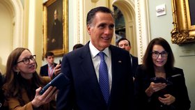 Republikán Mitt Romney se rozhodl hlasovat proti Trumpovi během impeachmentu.