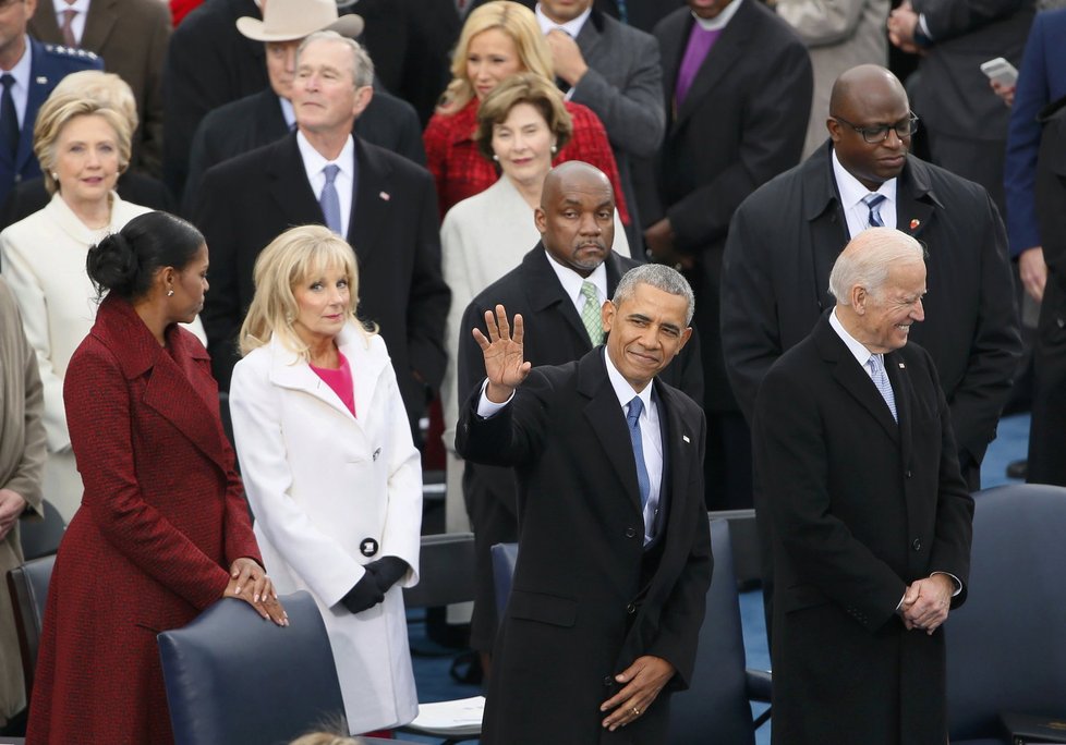 Barack Obama se chystá na inaugurační ceremoniál Donalda Trumpa