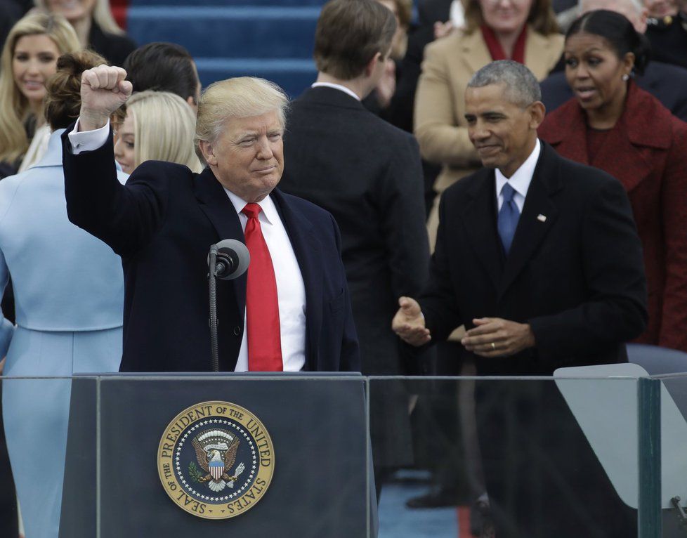 Donal Trump přednesl svoji první řeč jako prezident Spojených států amerických.