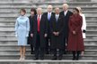 Závěrečná fotka inauguračního ceremoniálu Donalda Trumpa
