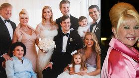Ivana Trump vychovávala děti sama.