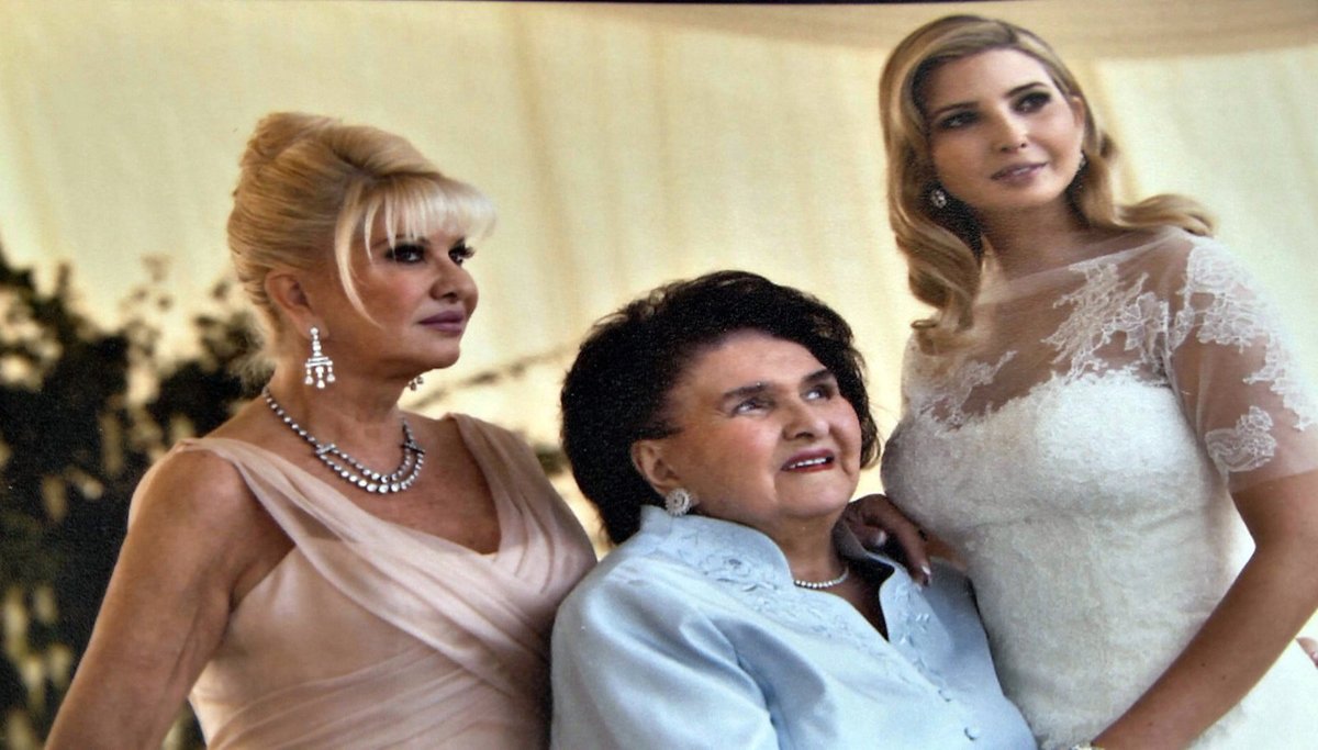 Svatba vnučky Ivanky v roce 2009.
