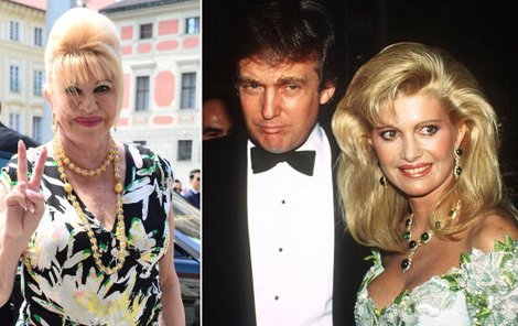 Donald Trump (76) a Ivana (†73) Trump.