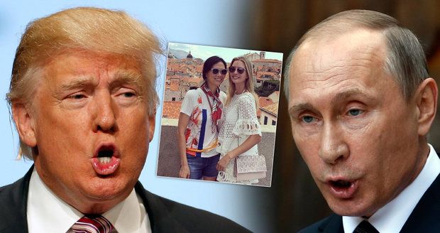 Trampoty Trumpovy dcery: Ivanka vyrazila do Chorvatska s Putinovou přítelkyní