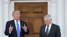 Donald Trump a James Mattis